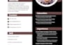 design a professional and modern CV or resume